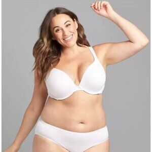 CACIQUE Lace Plunge Bra Size 38D Worn 2 times Excellent condition No flaws